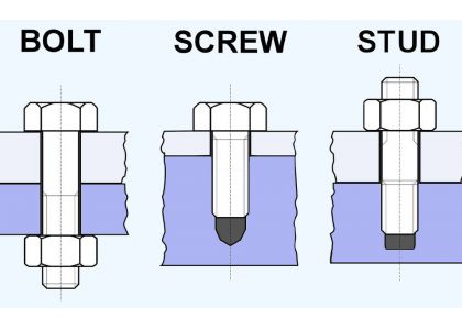 Are studs and bolts the same thing?
