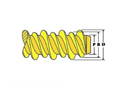 What category do the high and low thread screws belong to?