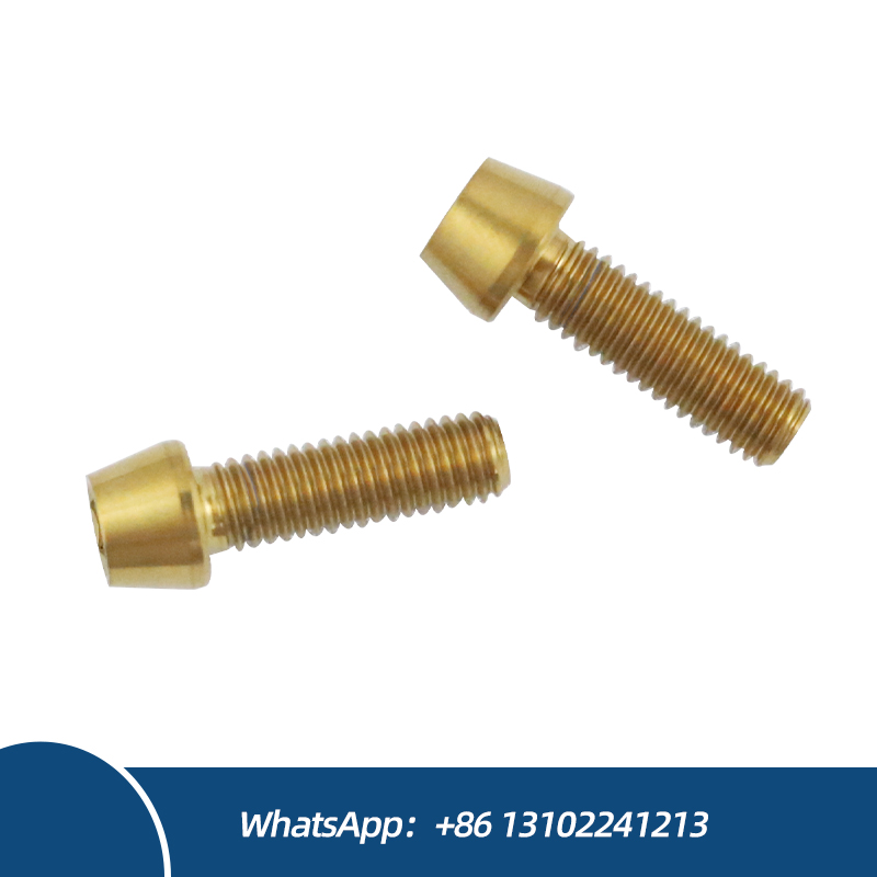 High Quality Fastener Titanium Bolts Titanium Hex Socket Cheese Head Titanium Bolt 