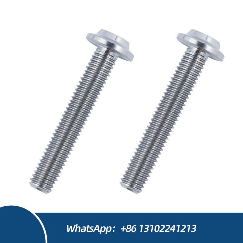 Titanium Disc Head Bolts Plain Finish for Industrial Construction Fields