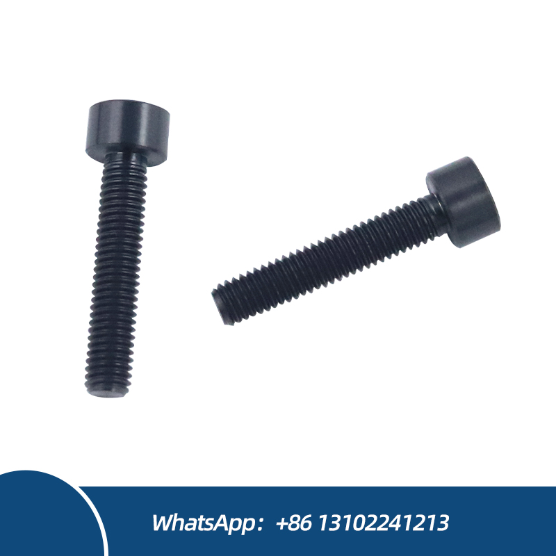 High Strength Titanium Hex Socket Round Head Black Bolt Grade 4.8/8.8/10.9/12.9 with Plain Finish