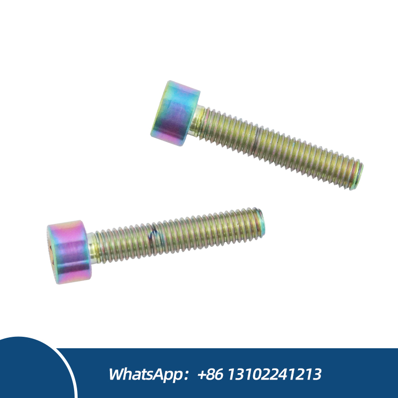 High Quality Round Head M3 M4 M5 M6 M8 M10 M12 Titanium Alloy Hexagon Socket Bolt