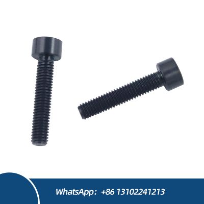 High Strength Titanium Hex Socket Round Head Black Bolt Grade 4.8/8.8/10.9/12.9 with Plain Finish