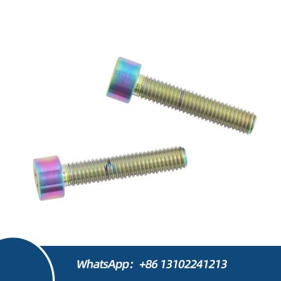 High Quality Round Head M3 M4 M5 M6 M8 M10 M12 Titanium Alloy Hexagon Socket Bolt