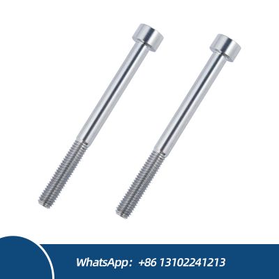Factory Custom Titanium Alloy Plain High Strength Hex Socket Half Thread Bolt Fasteners